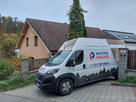 Izolace stropu rodinného domu v Brně